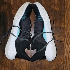 Under Armour Curry Black White Blue Athletic Shoes Unisex Kids 6Y Basketball