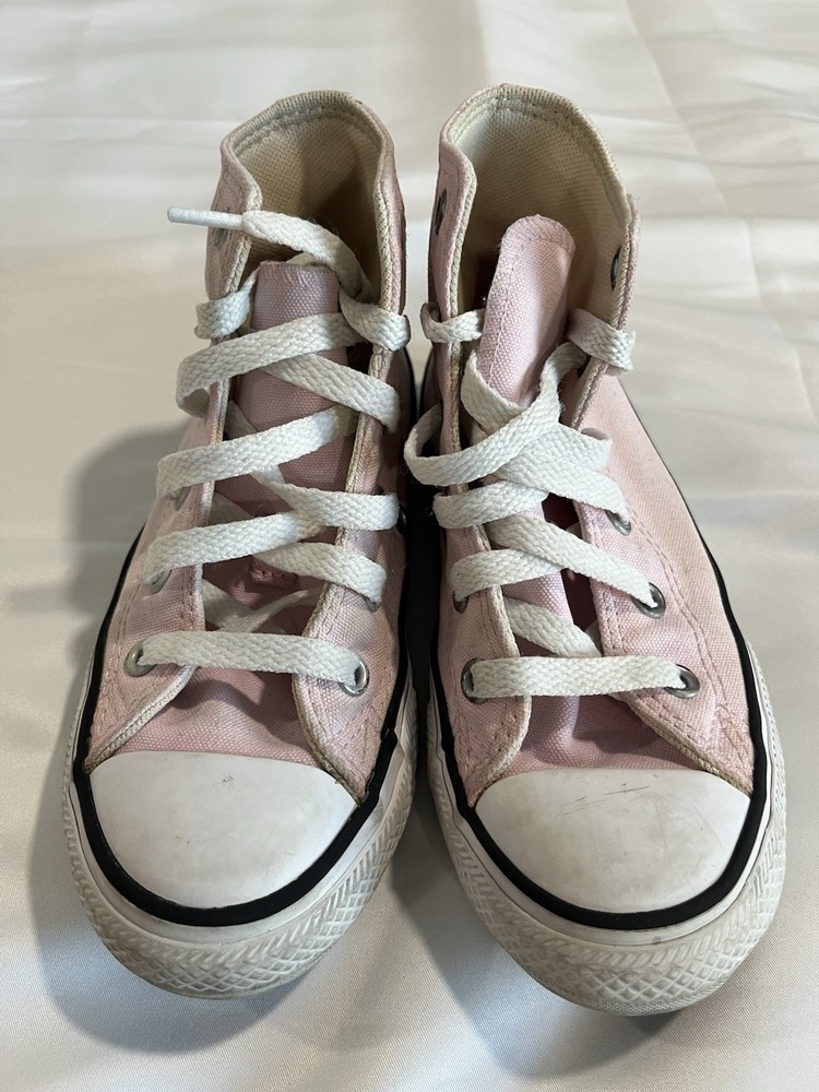 Converse Chuck Taylor All Star Pink High Top Kids Size 12 Sneakers