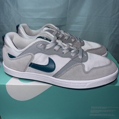 Nike SB Alleyoop GS Particle Grey/Geode Teal Size 7Y 8.5 Women’s