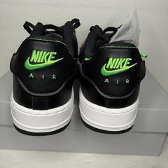 NIKE AIR FORCE 1/1 Black Metallic Silver DH7341 001 (GS) Youth size 6Y