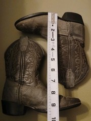 Laredo East Bound Leather Childs Cowboy Boot 11 1/2 M, Used Condition