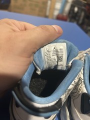 Jordan Dub Zero Toddlers Style : Dv1358-114 Size 8C White/University Blue-Black
