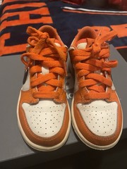 Nike Dunks Low Rare Halloween Drop Boys 11C DH9756-003 Orange Black White