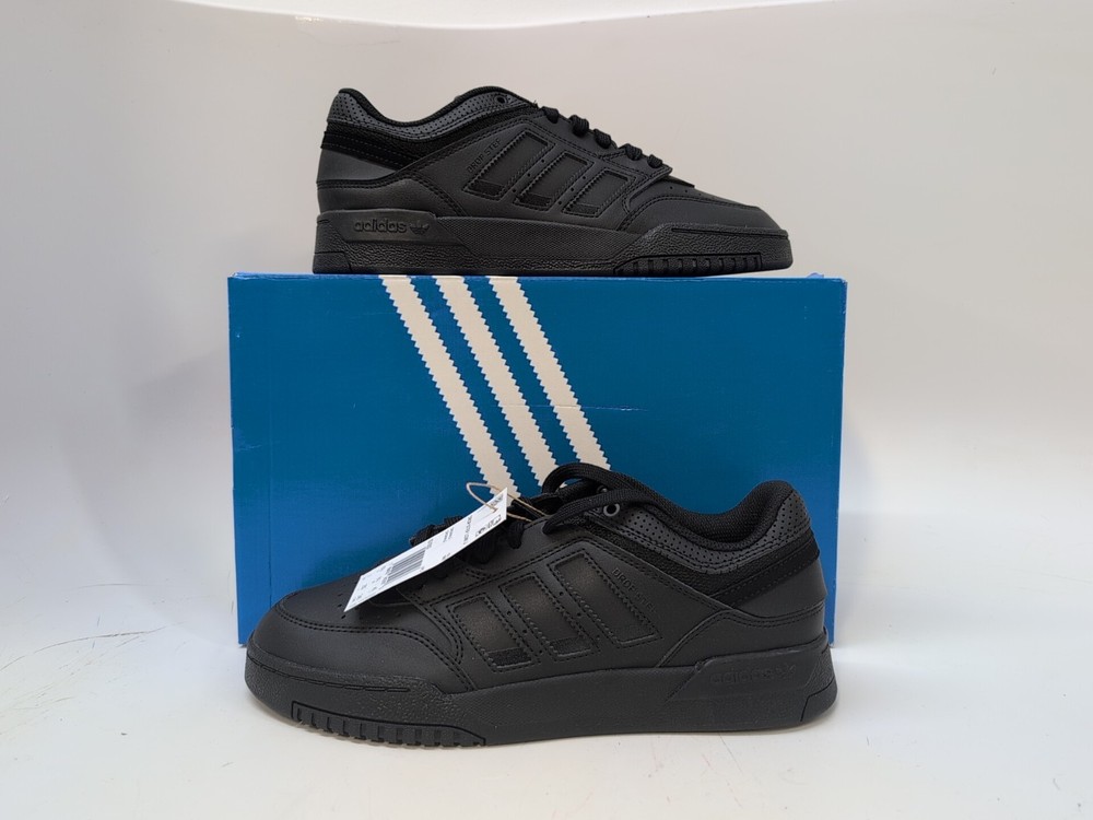 Adidas Drop Step Low J Original Sneakers Kids Unisex Shoes US 7 Black IJ1053