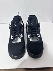 Nike Air Jordan 4 Retro (PS) „White Thunder“ Black-White Sz 3Y [FV4537-001]