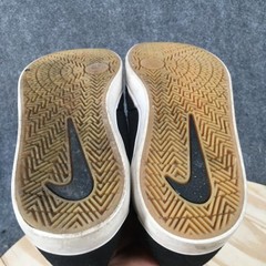 Nike Shoes Youth 6 SB Check Skate Sneakers Black Canvas Camo Logo Lace Up Low