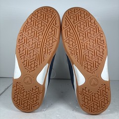 Size 6 AirWalk Navy Blue, White, & Gum Suede Sneakers