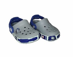 Crocs Star Wars R2D2 Grey and Blue C 4/5