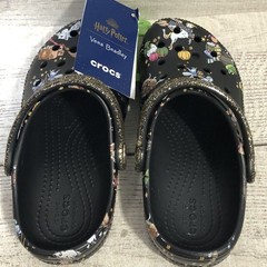 Crocs Classic Vera Bradley Harry Potter Clogs Kids Size C12 EUR-29-30 black