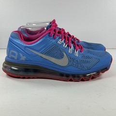 Nike Air Max 2013 GS Baby Blue Hot Pink 555753402 Youth Size 6.5