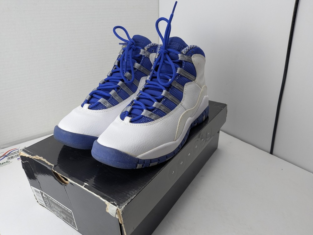 2012 Nike Air Jordan 10 Retro GS Old Royal 487215-107 Youth 6Y w/ Box / Women’s