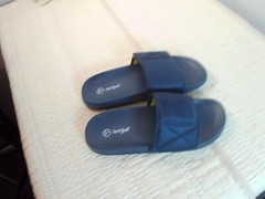 Cat & Jack – Sport Slide Sandals Blue – SIZE L (4/5) Unisex Adjustable Strap