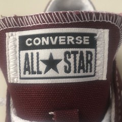 Converse Ox Canvas Sneaker ‚Deep Bordeaux Youth Size 1 – 19.5 CM New