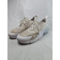 Nike Air Max 270 White Running Shoes Sneakers Kids Size 3Y AO2372-103 Youth