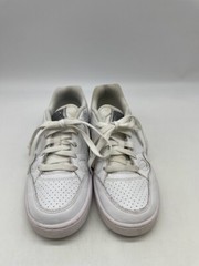 Nike Son Of Force Low Leather Trainers 615153-109 Triple White Size 6.5Y