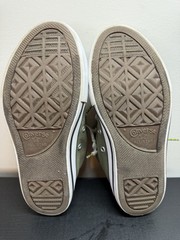 Converse CTAS Street Snake Lined Little Kids Mid Sneakers Green A02461F Sz 2