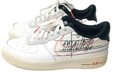 Nike Air Force 1 Low Script Swoosh Pack Shoes Youth’s Size 7Y