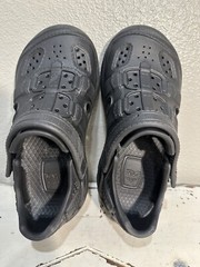Teva Omnium Drift Big Kids Youth Black Hybrid Water Shoes Sandals Sz 2-3