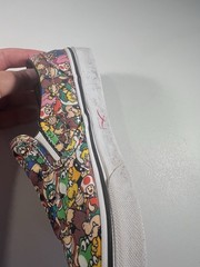 Vans Nintendo Super Mario Bros slip ons Game Over Kids 3