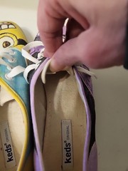 Hand Painted Minion’s Unique Character & Color Keds Original Kids Sz 7 Shoes