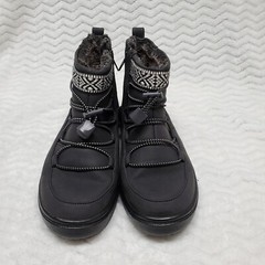 Toms Alpine Youth Kid’s Size 1 Fall Winter Boots boys girls Black