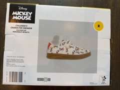 2026 Aldi Disney Mickey Mouse Children’s Sneaker Size 2 NIB