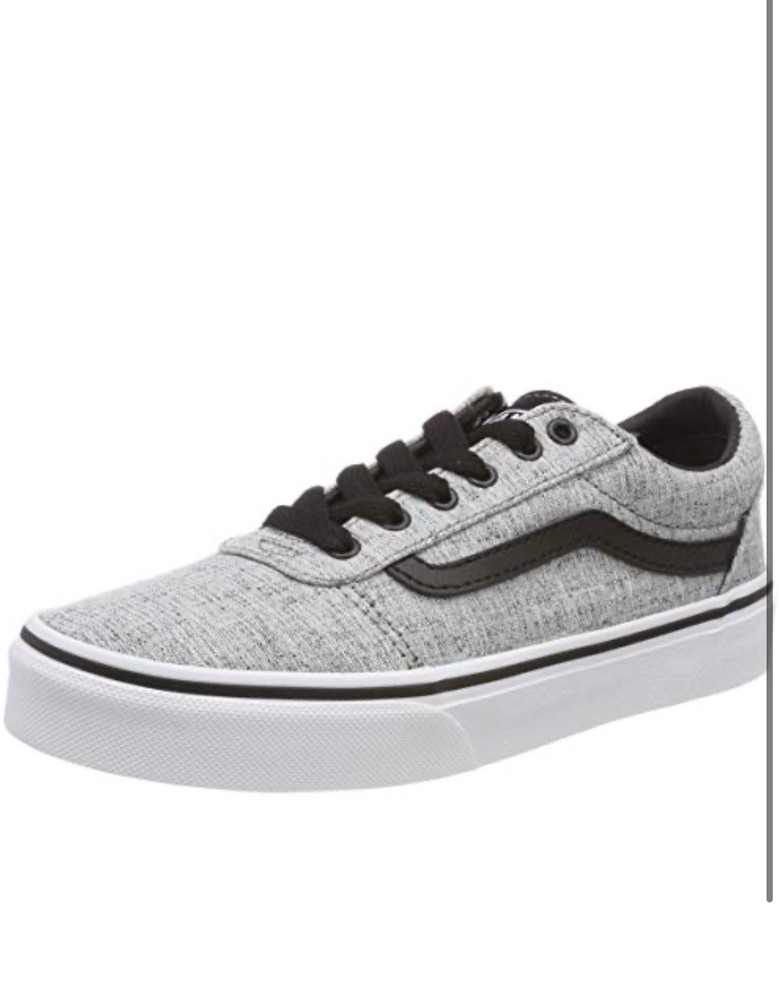 Vans Ward Suede/Canvas Textile unisex-child Trainers Size US YOUTH 13.0