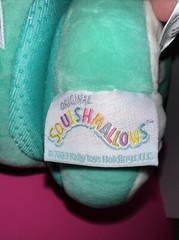 NWT Squishmallow Size 11/12 Green Blue Koala Kids Slippers Fun Plush Kevin A16