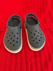 Crocs CROCBAND Clogs/Mule Blue Slip-On, Unisex Size J1