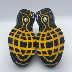 Nike Air Max 97 GS 921522-005 Youth Size 4.5Y Running Shoes Black Yellow Sneaker