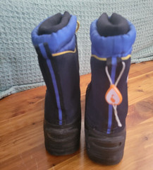 Sporto Duck Waterproof Cold Weather Boots, Child, Size 3, Lined, Worn once