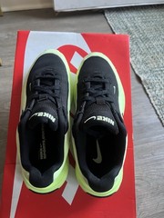 Nike Uplift Black Barely Volt IF1749-005 Size 4Y