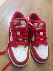 Nike Dunk Low University Red Boys US 12c (2022) Like New W/ Box