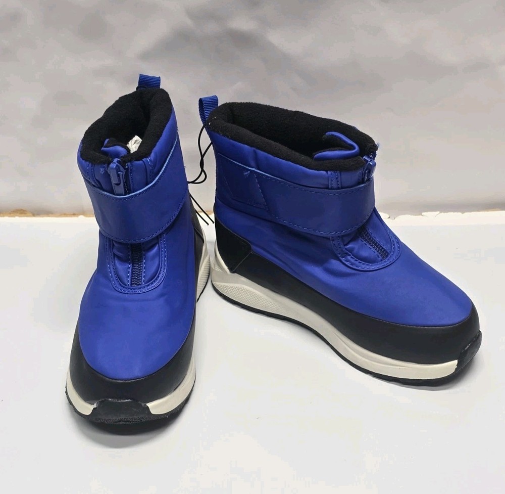 Wonter Nation Boys Blue Moon Boots Winter Snow Shoes Youth Kids Size 11