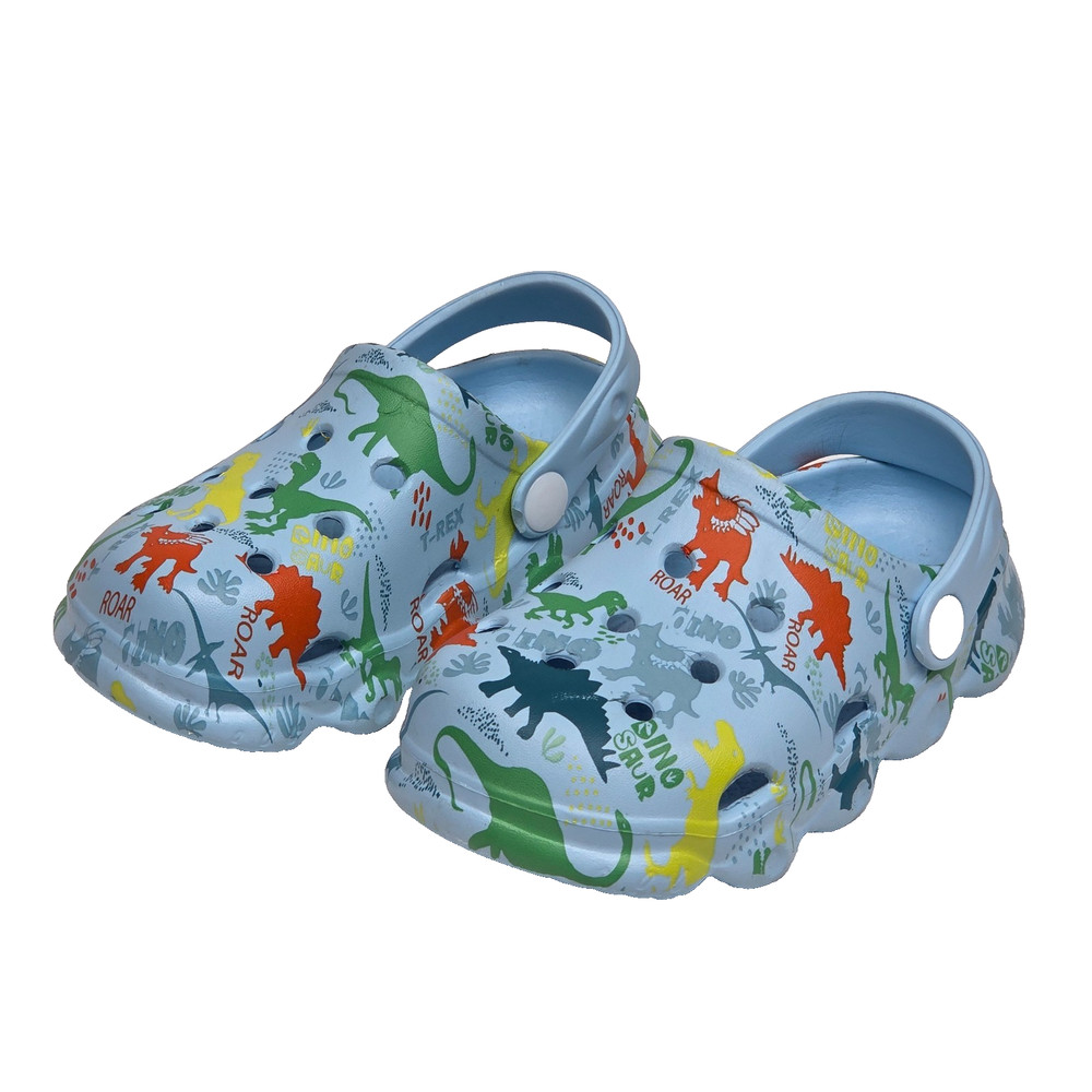 Hubol Kids Dinosaur Clogs Size 1.5