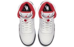 Jordan 5 Retro Fire Red Silver Tongue 2020 GS Kids 440888-102 New Authentic