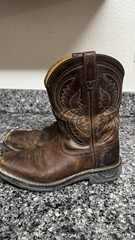 Ariat Kid’s WorkHog XT Coil Western Boots – Youth Size 4 (US) / EU 35.5