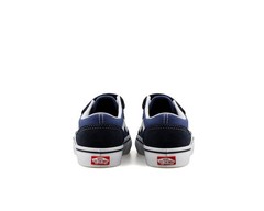 Vans Toddlers Old Skool V Sneakers With Fastner | Navy | Authentic New