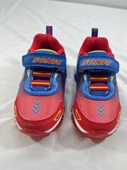 Kids Sneaker With lights Hook & Loop Sonic Logo