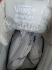 Vans Off the wall High-top leather Suede Skateboard Youth Size 4 Shoes