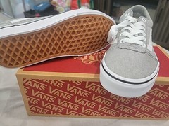 Vans Ward Summer Canvas Black Size 6.5