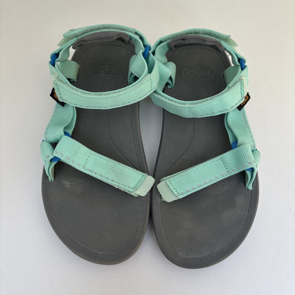 Teva Sandals Youth 2 Mint Hurricane Strappy Hiking Outdoor Sport 1019390C Kids
