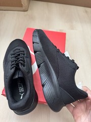 PUMA FlexFocus Modern AC PS Black Low Top Lace-Up Mesh Sneaker 312062 06