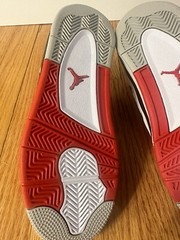 Size 3 (PS) – Jordan 4 Retro OG 2020 Mid Fire Red New Without Box Boy Size