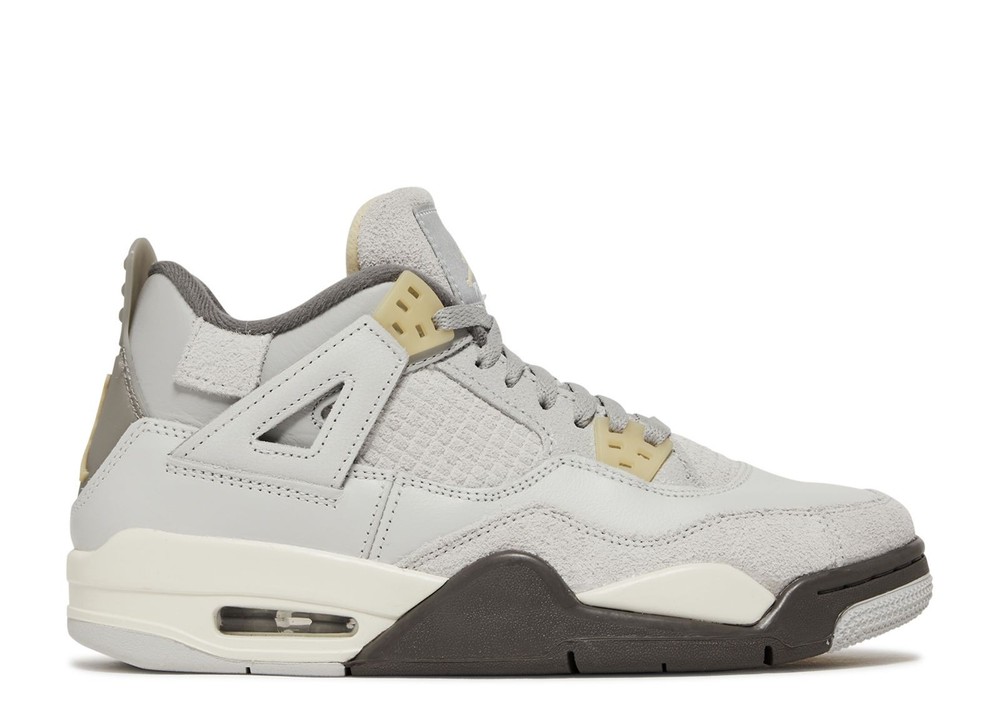 Nike Air Jordan 4 Retro SE GS Photon Dust Pale Vanilla DV2262-021 5.5Y = 7 Women