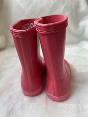 NWD Hunter Original Kids First Classic Rain Boots Bright Pink US 7B/8G/UK5/EU22