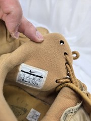 Nike Air Force 1 High Top Brown Suede Unisex Kids Sneakers 6.5Y 807617-200