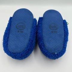 Wonder Nation Unisex Children’s Monster Zipper Mouth Slippers (Size 9-10)