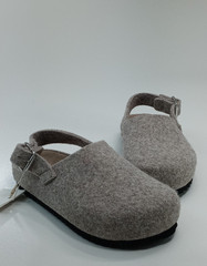 Zara Felt Slippers Clog Shoes Slingback Slip On Kids Size 13.5