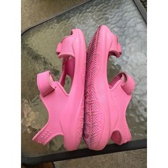 Crocs Sandal Adjustable Strap Pink Sandals Comfortable Kids Size Junior 1